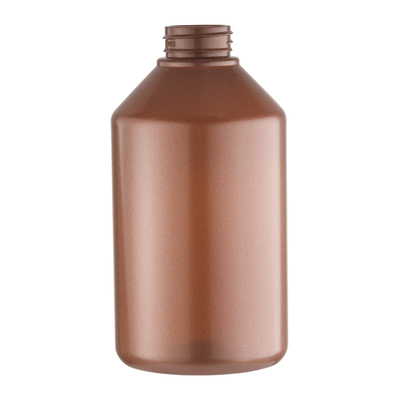 अनुकूलित 550 मिलीलीटर मैट गुलाबी फोम सफाई दूध नग्न पंप बोतल