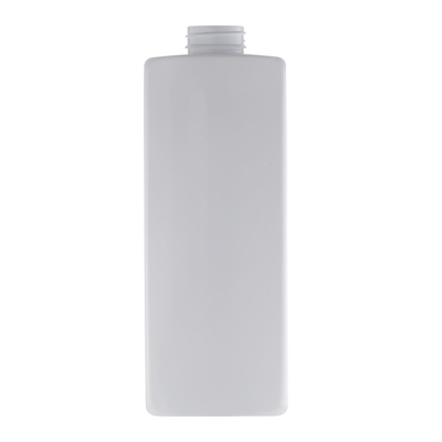 IBELONG 500ml व्हाइट क्लियर रेक्टेंगुलर PETG प्लास्टिक शैंपू बॉटल: