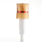 बॉडी वॉश पुन: प्रयोज्य के लिए लीक प्रूफ गोल्डन प्लास्टिक लोशन पंप