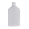 हॉट सेलिंग 300 मिली व्हाइट स्क्वायर हाई डेंसिटी पॉलीइथाइलीन प्लास्टिक शैम्पू बोतल