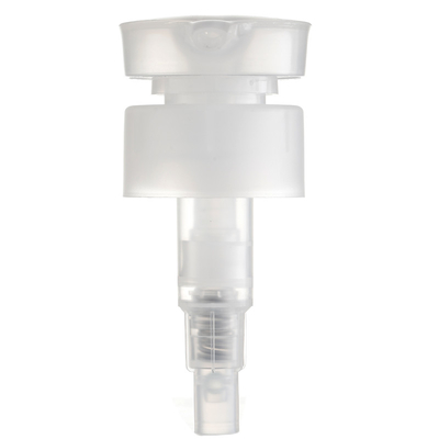 2.0ML / T क्लियर प्लास्टिक लोशन पंप हेड फॉर हेयर वाशिंग इको फ्रेंडली